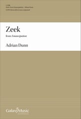 Zeek SATB choral sheet music cover